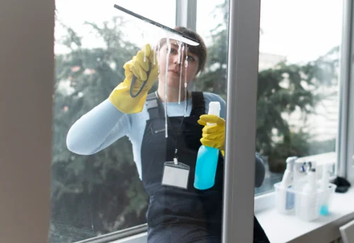 Nettoyage de vitres intérieures et extérieures à Cures